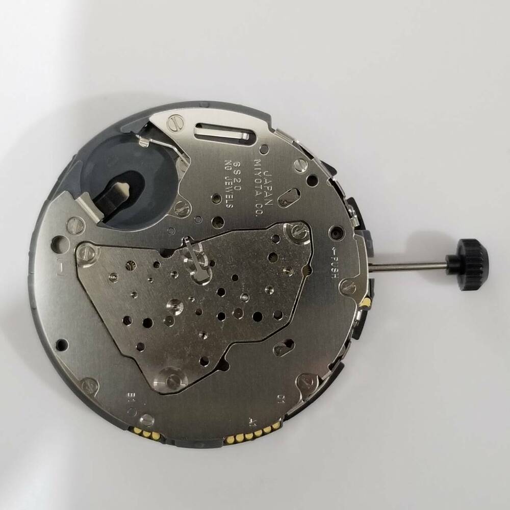Miyota 6S20 quartz watch movement repair part, precise timekeeping for watch accessories.