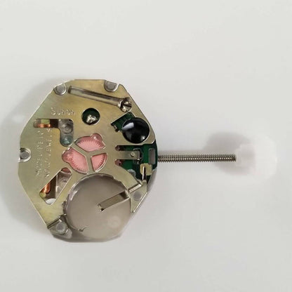 Set of 3 SUNON PE10 quartz watch movements for accurate replacements and repairs.
