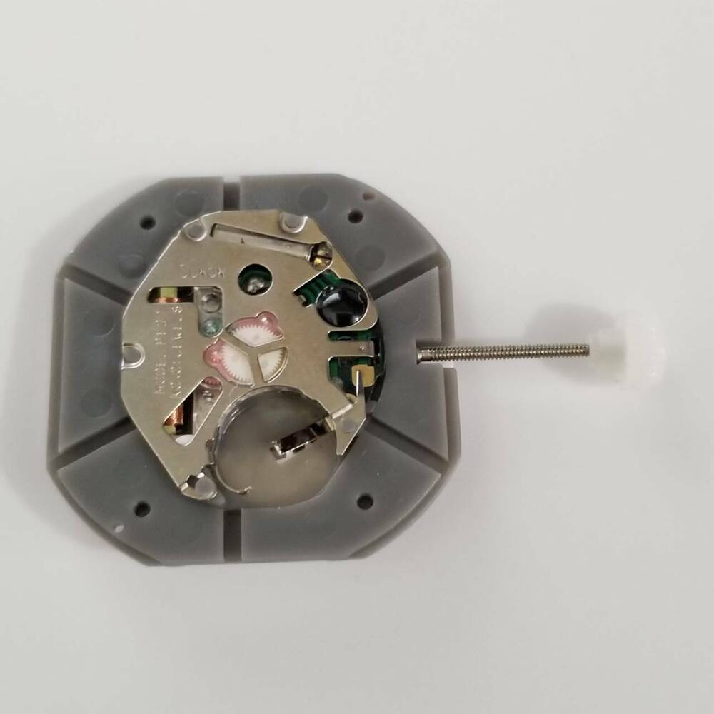 SUNON PE27 quartz watch movement, precise repair part for smooth timekeeping and simple installation.