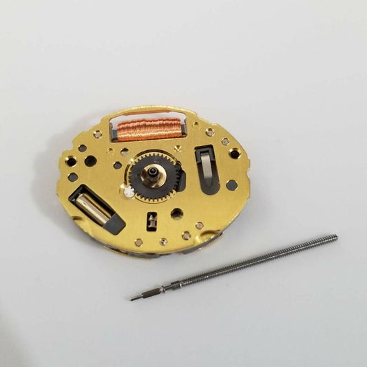 Miyota 5Y30 quartz watch movement replacement part for precise timekeeping in repairs.