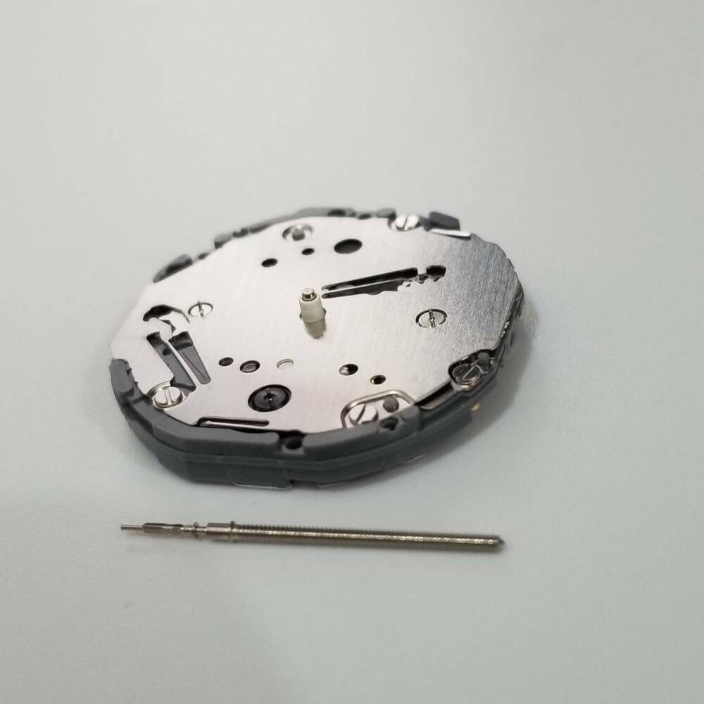 Hattori Epson VD75A quartz watch movement for repair, precision Japan-made component by TMI.