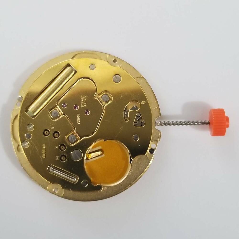 Ronda 1012 quartz movement parts for watch repair, ensuring precise timekeeping and durability.