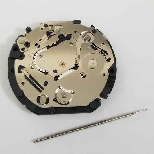 S. Epson VX7N quartz movement watch repair part for precise timekeeping and durable performance.