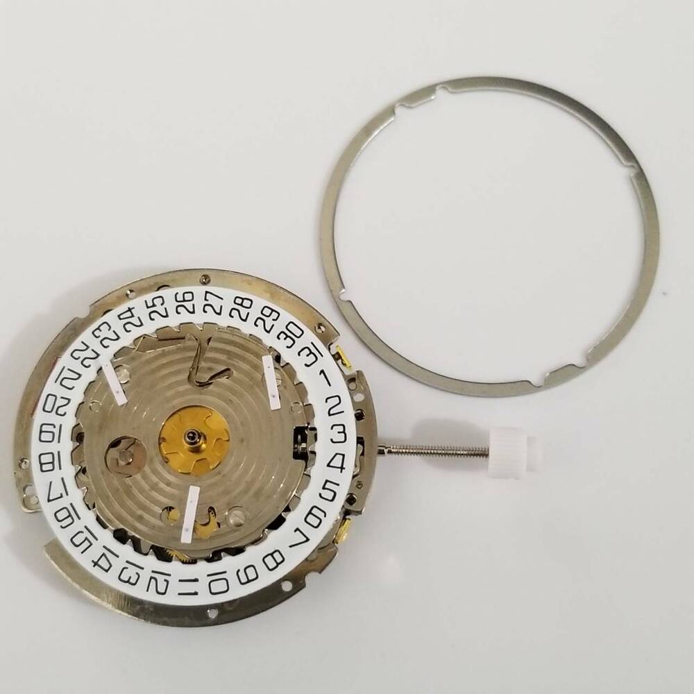 ISA 8171 gold watch repair part with quartz movement, compatible with 8161/202 and 8181 models.