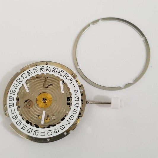 ISA 8171 gold watch repair part with quartz movement, compatible with 8161/202 and 8181 models.