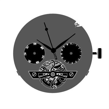 SEAGULL ST2502 mechanical watch repair part showing precise automatic ST25 caliber movement detail.