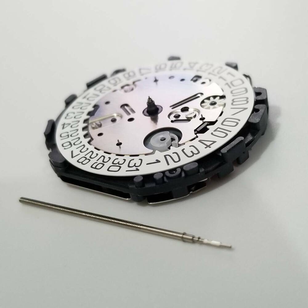 S. Epson VR3J quartz movement part for precise watch repair and maintenance.