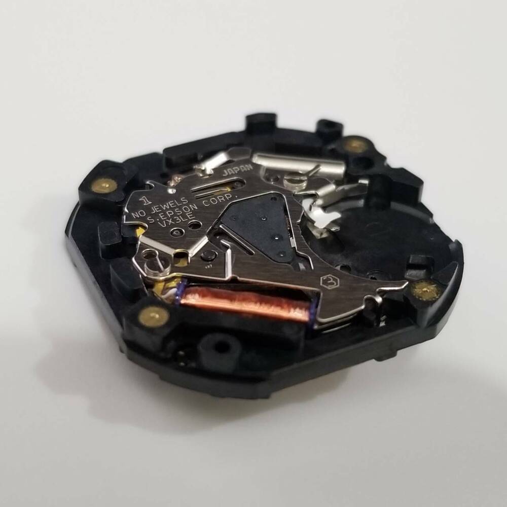 S. Epson VX3L quartz movement watch repair part for precise timing maintenance