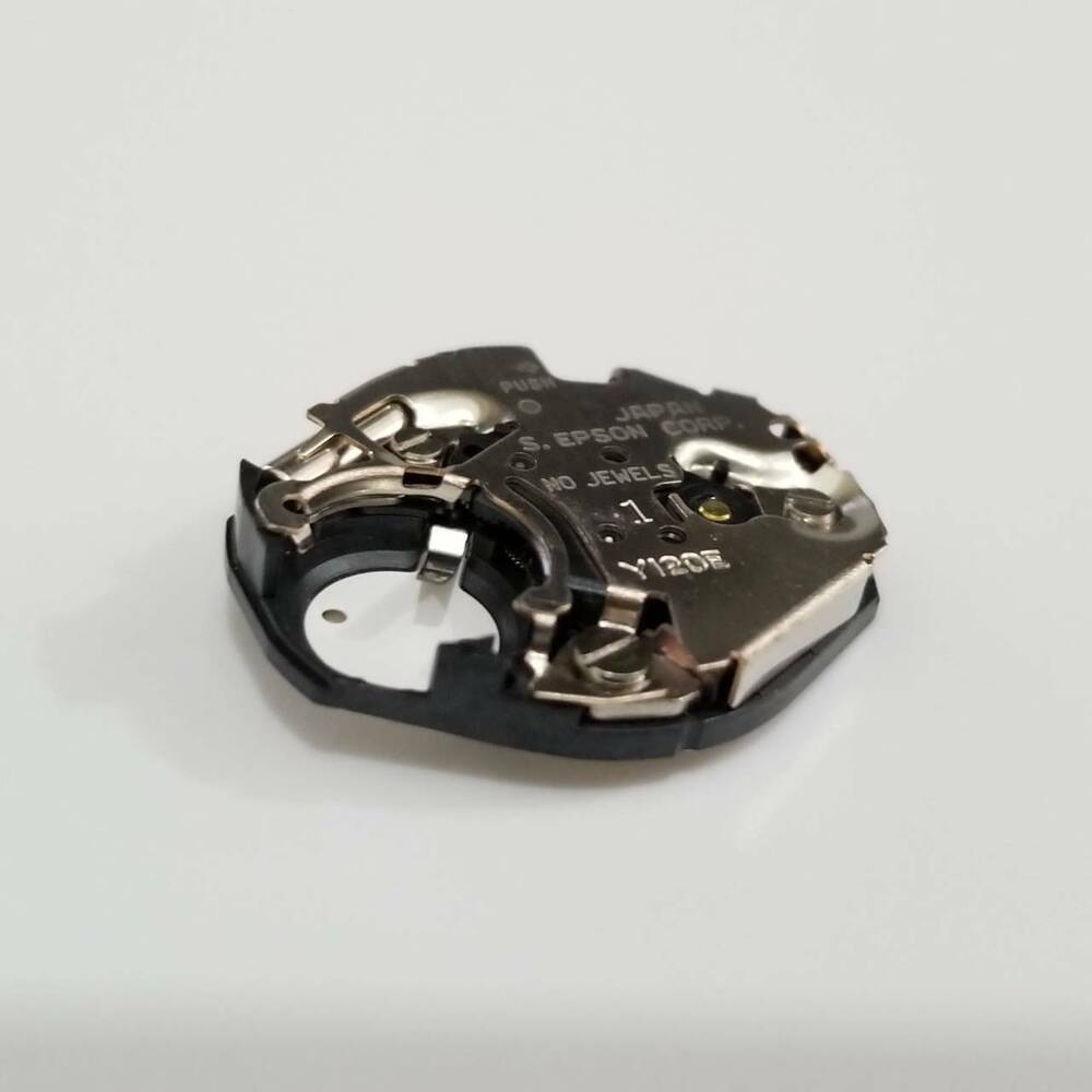 S. Epson Y120 quartz movement watch repair part for V500 models, ensuring accurate and reliable timekeeping.