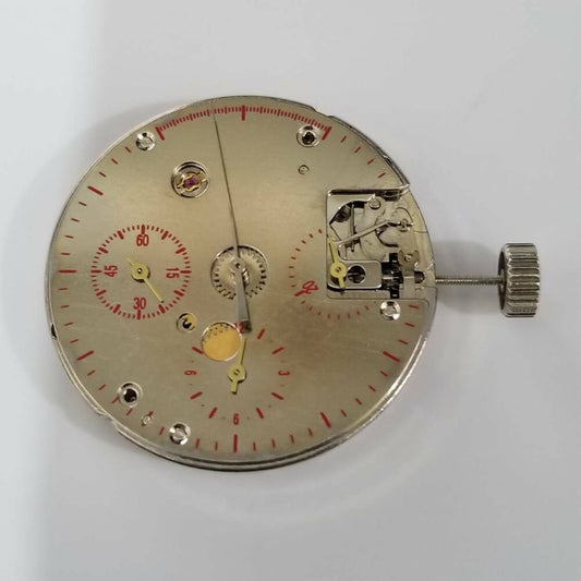 SEAGULL ST1902 mechanical watch repair part showing detailed movement components.