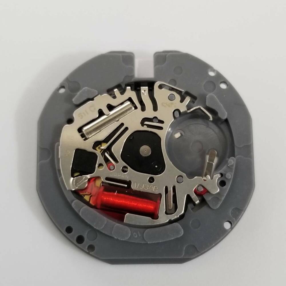 SII VJ34 quartz watch movement repair part for reliable, precise timekeeping in watch accessories.
