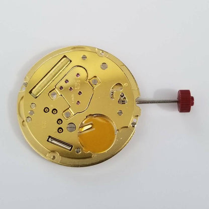 Ronda 1019 quartz movement, precision watch repair part for accurate timepiece maintenance, Swiss brand.