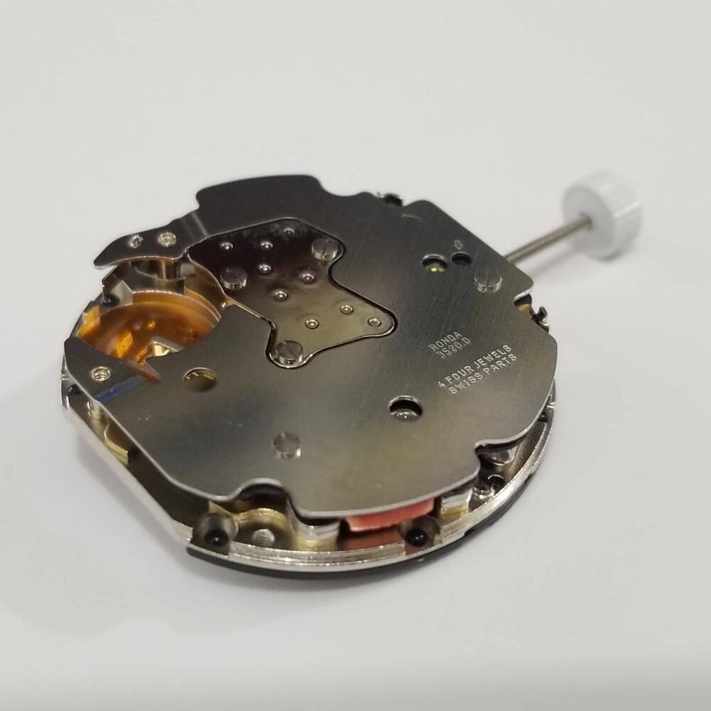 Ronda 3520.D quartz watch movement part for precise, durable timekeeping in watch repairs.