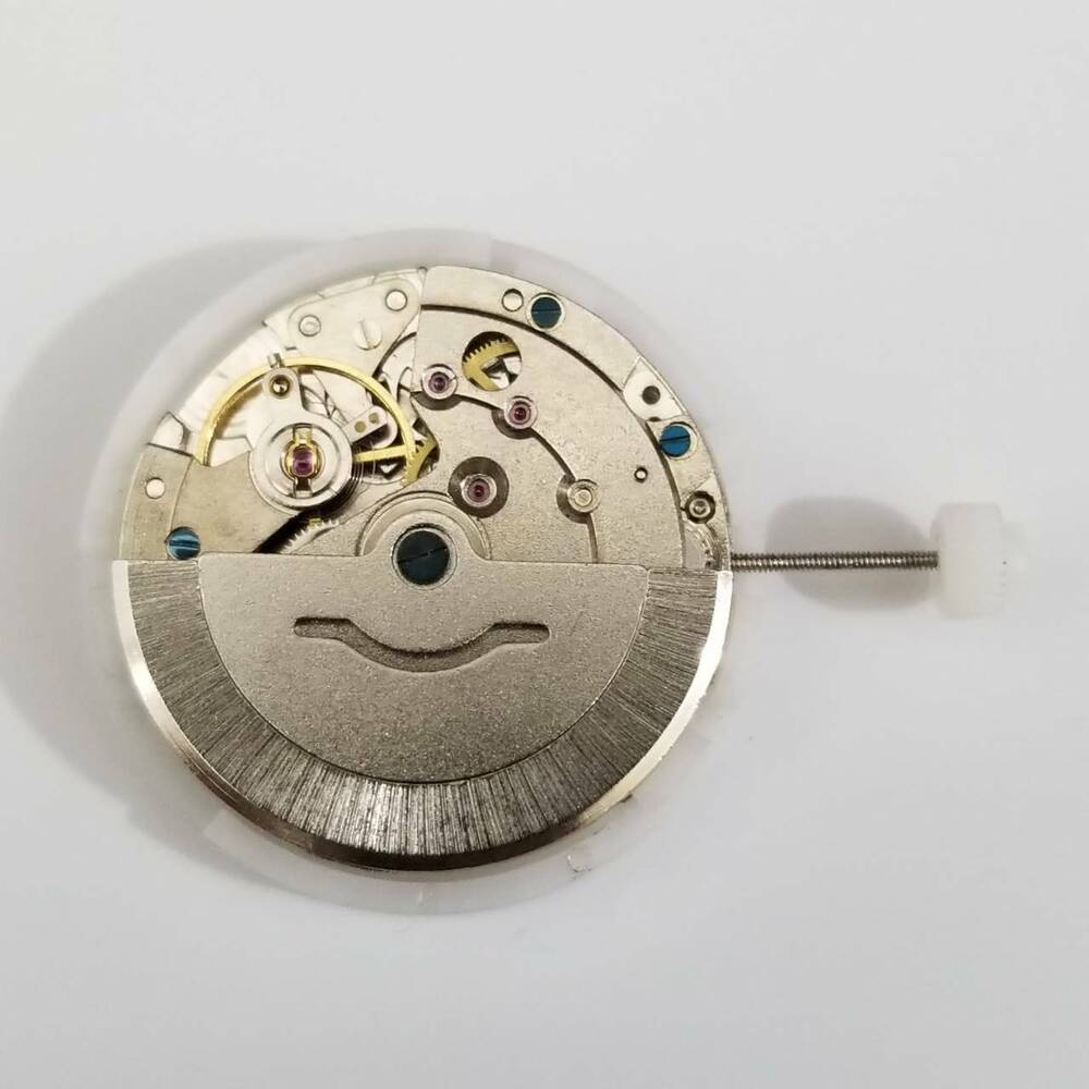 MINGZHU DG2813 automatic watch movement with date and wide day display, precision replacement for 8205 models.