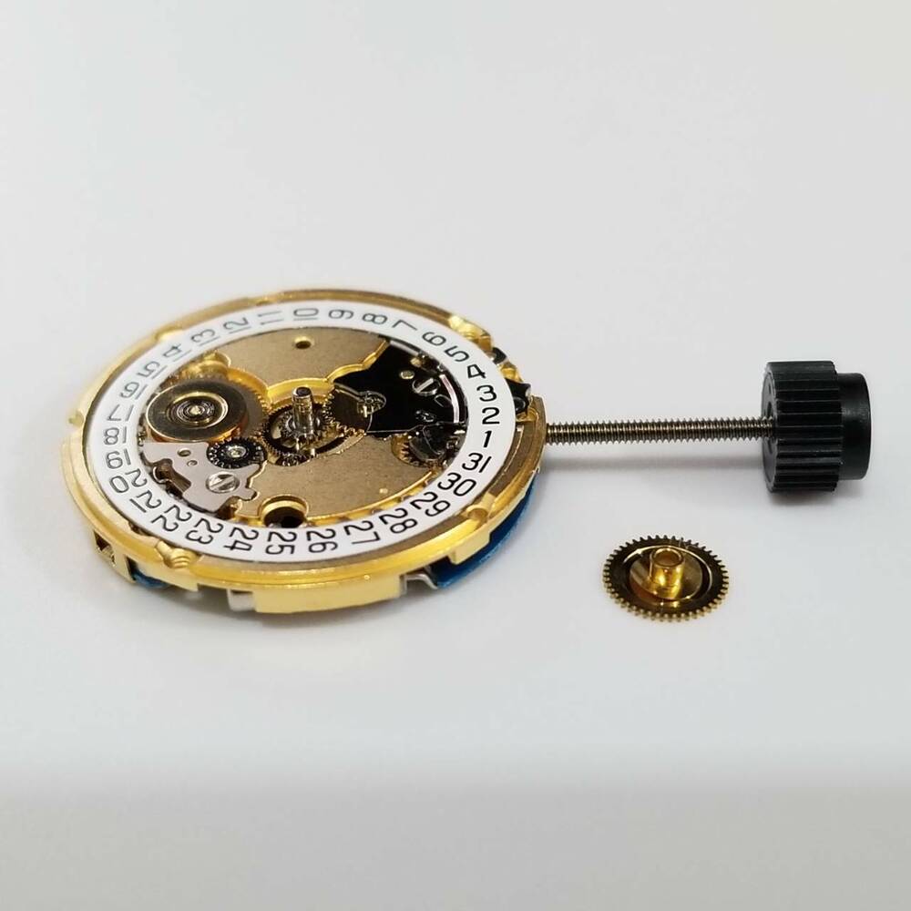 ETA 956.112 quartz watch movement with 2 hands, compatible replacement for 956.111, 956.114, F03.11A, F03.111