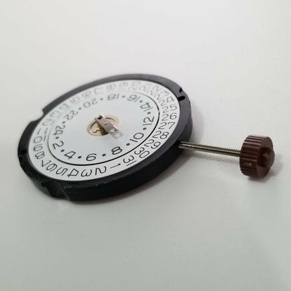 Ronda 505.24D GMT quartz movement watch repair part for precise timekeeping.