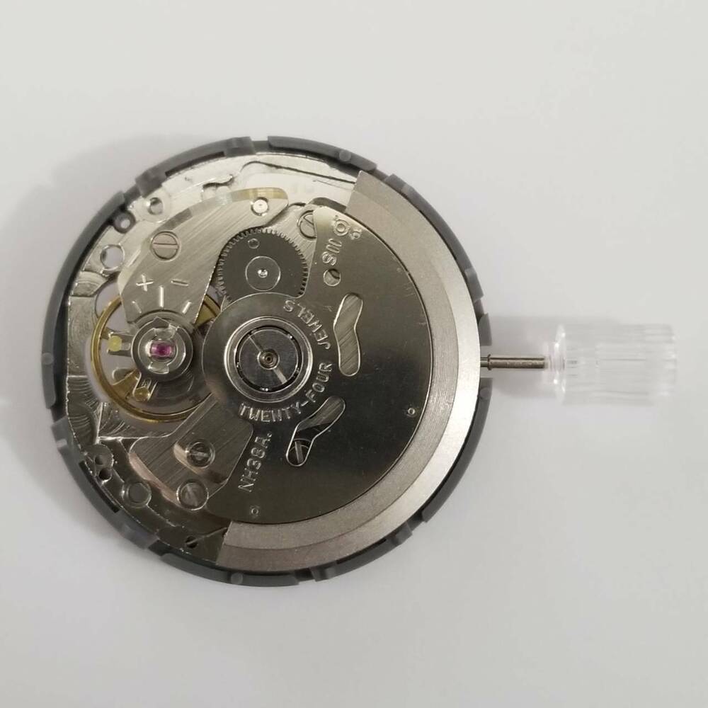 SII NH38 automatic watch movement for Seiko 4R38 replacement and repair parts.