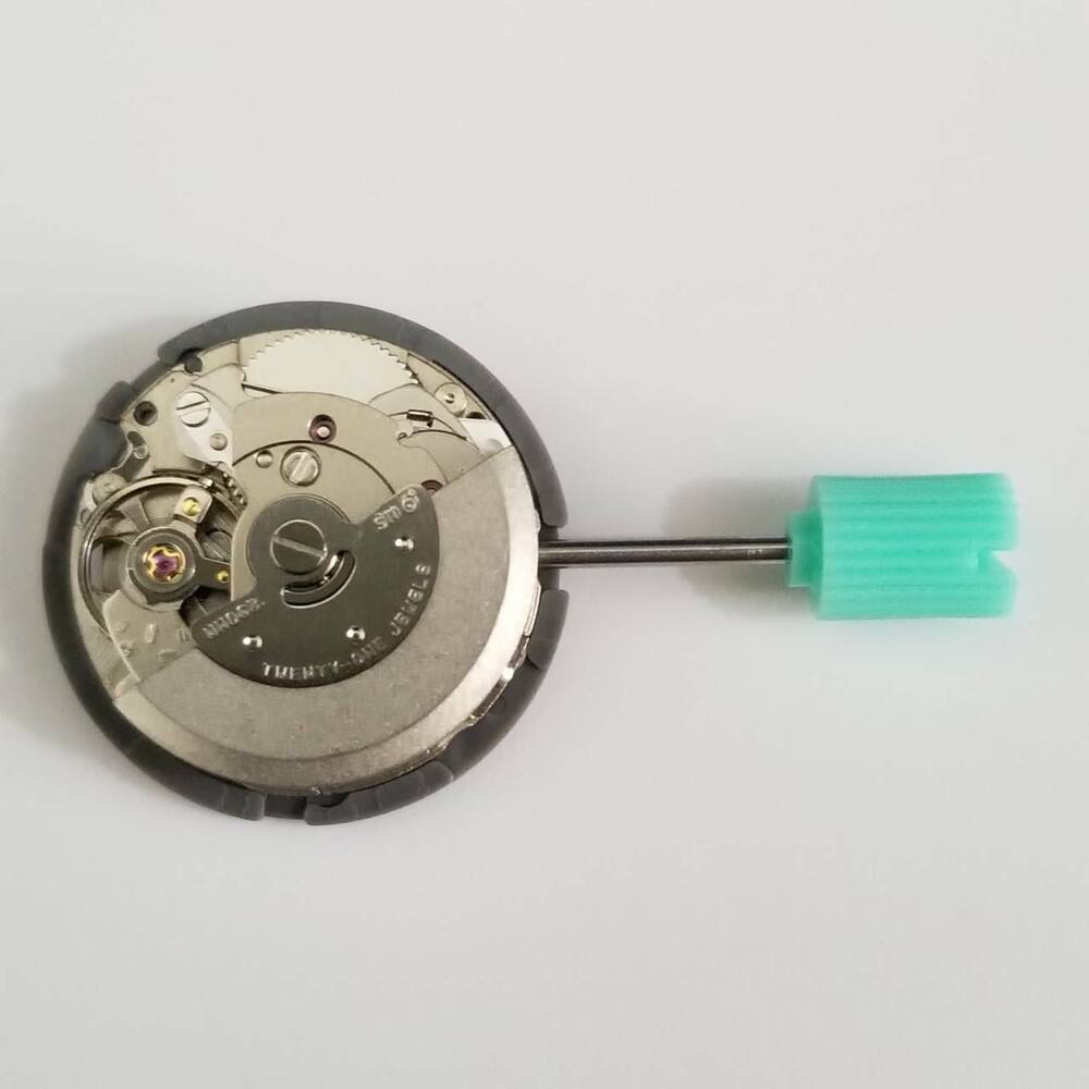 SII NH06 automatic mechanical watch movement repair part for accurate timekeeping.