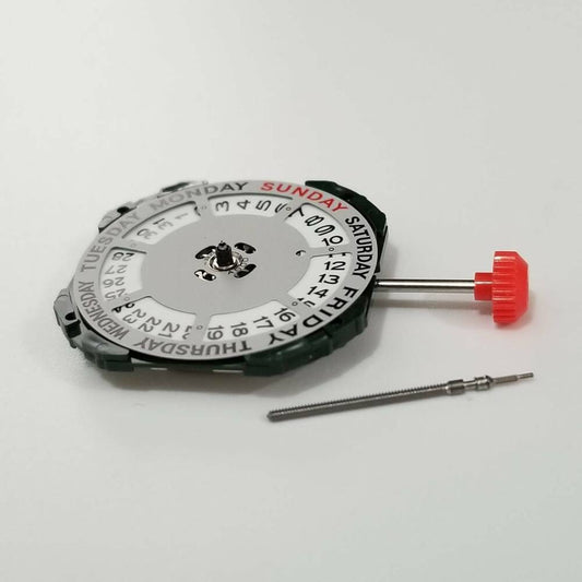 Miyota 2350 quartz watch movement for precise repairs and replacements in timepieces.