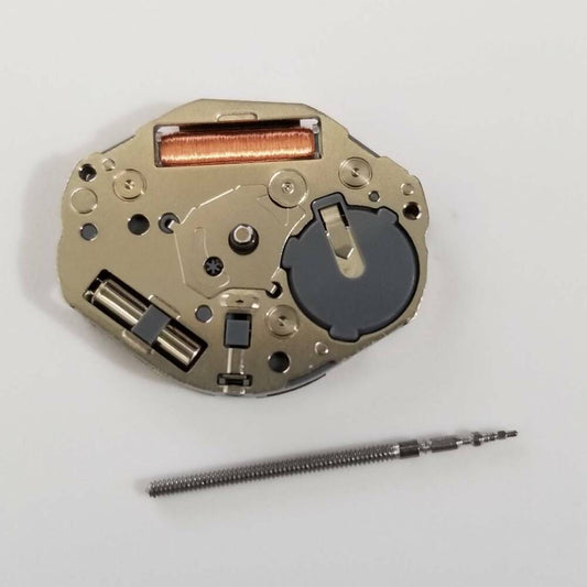 Miyota GL22 quartz watch movement repair part, replacement for GL20, precise timekeeping component.