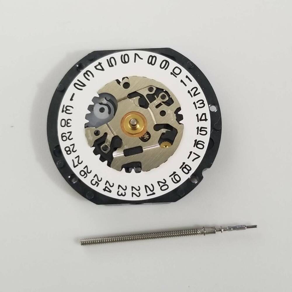 S. Epson VX19 quartz watch movement repair part for precise timekeeping.