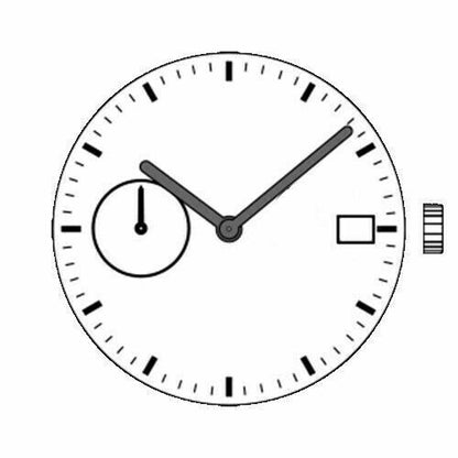 SUNON PE48-2 quartz watch movement repair parts ensuring precise timekeeping for wristwatch restoration.