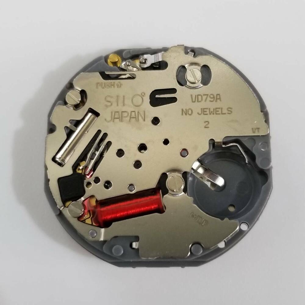 SII VD79 quartz watch movement replacement part ensuring precise timekeeping and long-lasting durability.
