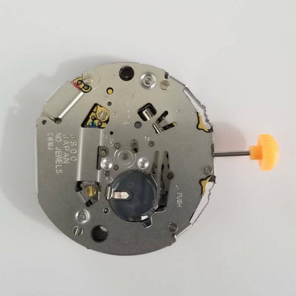 Miyota JS00 quartz watch movement, precision repair part for durable timekeeping.