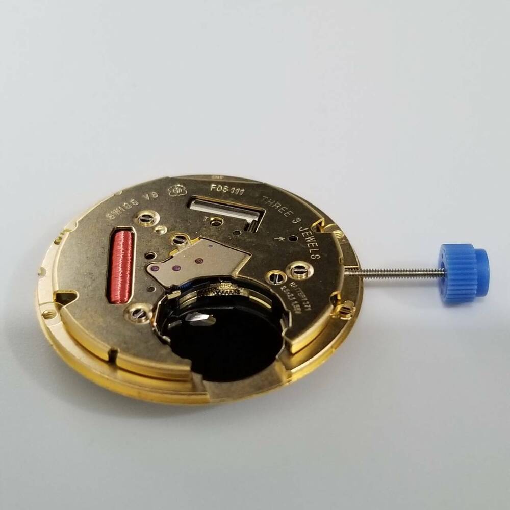 ETA Quartz watch movement F06.111 replacement part, compatible with F06.11A & F06.115 models, branded repair component.