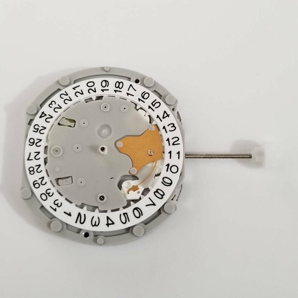 SUNON PE70-2 quartz watch movement repair part with detailed gears for precise timekeeping.