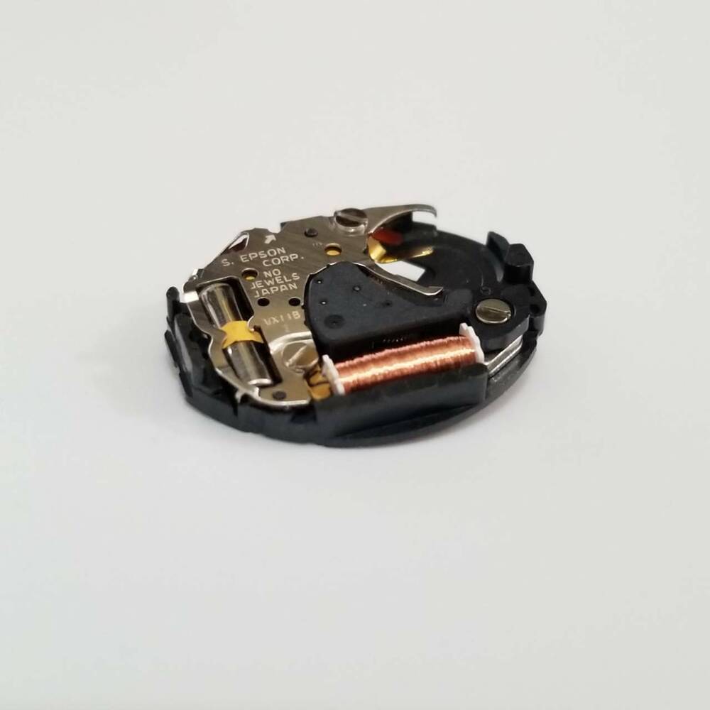 S. Epson VX11 quartz watch movement repair part ensuring precise timekeeping and durability for watch accessories.