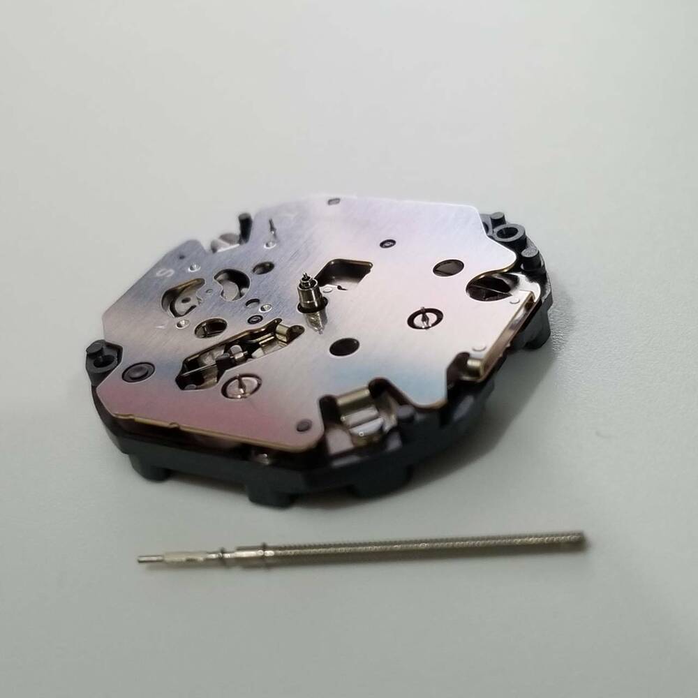 S. Epson VX3T quartz watch repair part showing precise movement components for watch accessories.