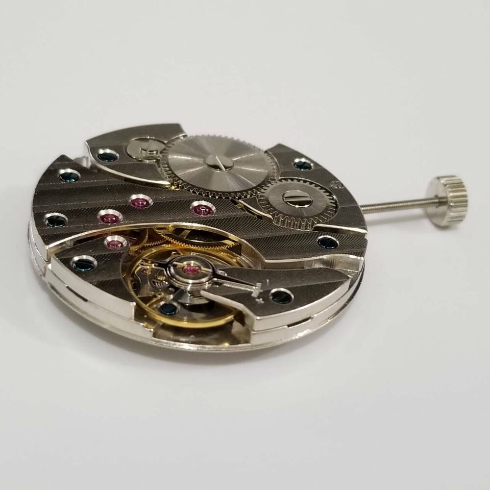 SEAGULL ST3600 mechanical watch repair part, ST36 movement close-up, compatible with 6497 models.