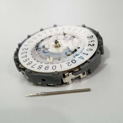 Hattori Epson TMI VK73 quartz watch movement repair part for precise timekeeping.