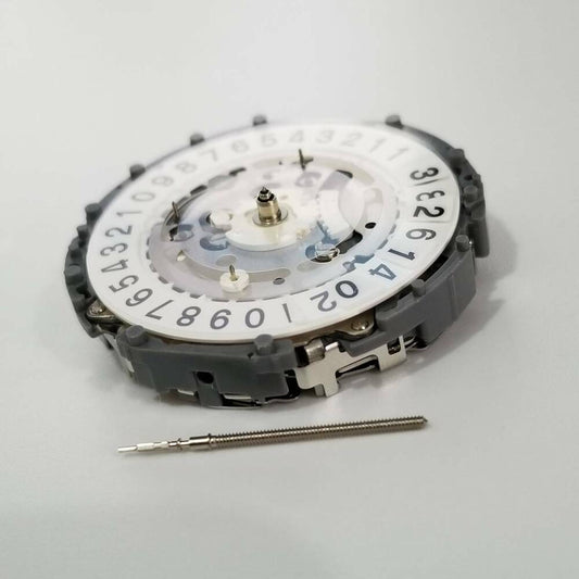 Hattori Epson TMI VK73 quartz watch movement repair part for precise timekeeping.
