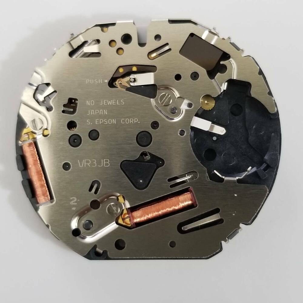 S. Epson VR3J quartz watch repair parts ensuring precise movement and reliable accessory replacement