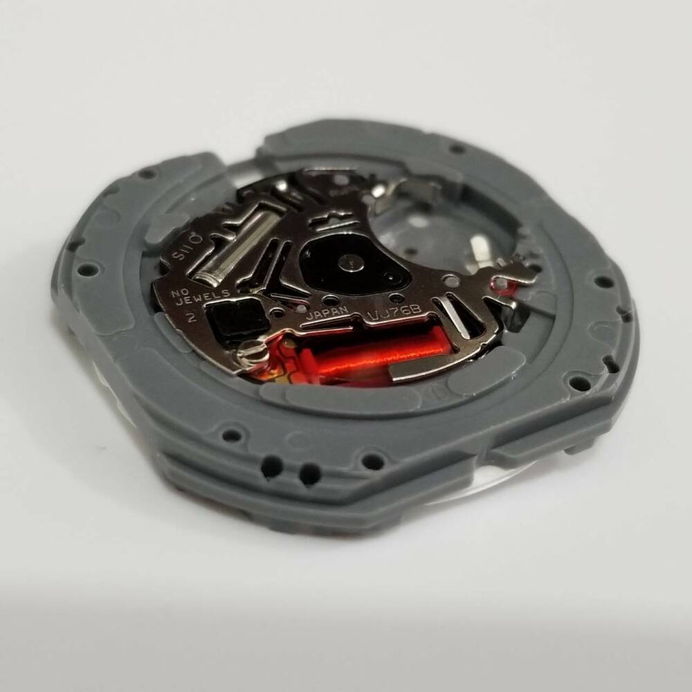 SII VJ76 quartz movement watch repair part for precise timekeeping and easy maintenance.