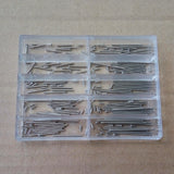 1.0mm Thick 8mm-26mm Tube Friction Pin Spring Bar for Watch Band Clasp Buckle