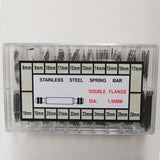 300Pcs 8-25mm Watch Band Strap Spring Bars strap Link Pins Stainless Steel Tools