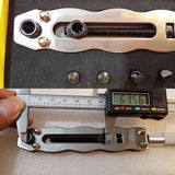 Watch Back Case Adjustable Remover Opener Wrench Watchamaker's Tool with 8 Tips