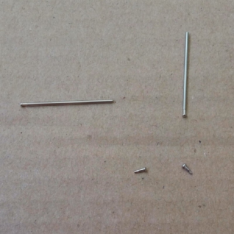 Federstift Reibungsstift für Uhrenarmband Schließe 8mm-26mm 1.0mm Rohrstärke
