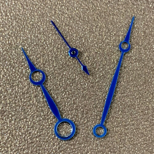 No Luminous watch hands set for ETA6497/6498 ST3600 movement, compatible with 3-hand watches.