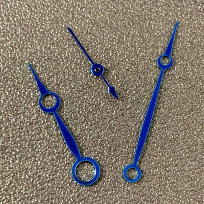 No Luminous watch hands set for ETA6497/6498 ST3600 movement, compatible with 3-hand watches.