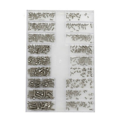 Mini screws set, 27pcs in 1.2mm, 1.4mm, 2.0mm for watch case repairs
