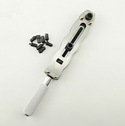 Watch Back Case Adjustable Remover Opener Wrench Watchamaker's Tool with 8 Tips