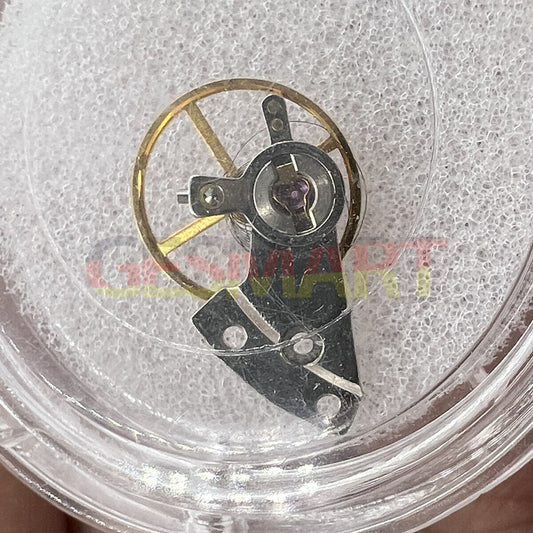 Complete balance wheel with splint for Mingzhu 2813 8205 movement, precision watch accessory.