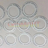 New Generic Replacement White Date Disk Wheel Date Wheel for RLX 3235 Movement