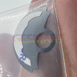 Waved Blue Metal Sheet Overlay for Miyota 9015 Movement Rotor Hammer