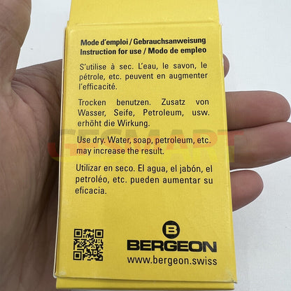 Bergeon 5444-C coarse polishing tool for rust removal on watch accessories