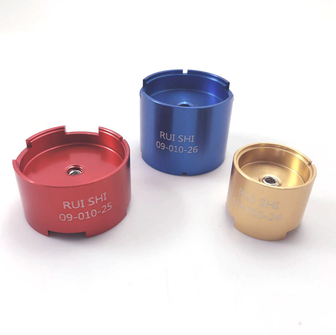 Set of 3 Movement Holders 09.010-24/25/26, compatible with 1570/2135/2130/3035 watch calibers for precise repairs.